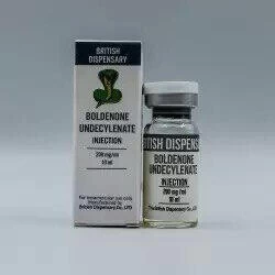 Boldenone BRITISH DISPENSARY просрок 200 мг/мл 10 мл