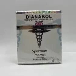 Dianabol SPECTRUM NEW 25 мг/таб 100 таблеток
