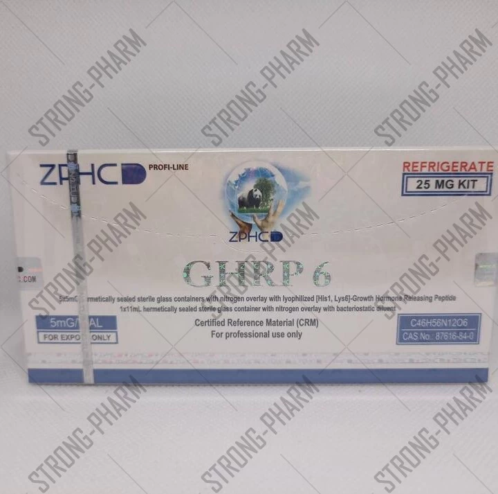 GHRP-6 ZPHC NEW 5 мг/виала 25 мг